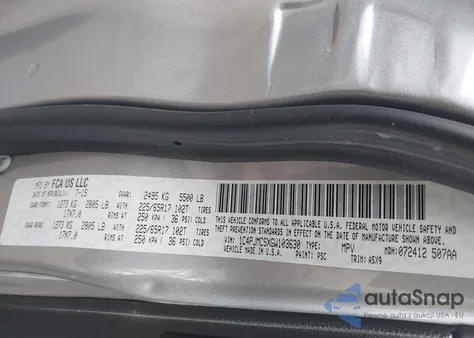 2016 Jeep Cherokee Latitude z USA, uszkodzony, nr VIN 1C4PJMCSXGW103630